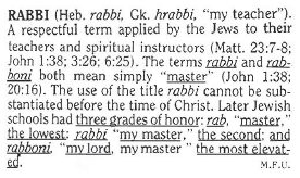 rabbi