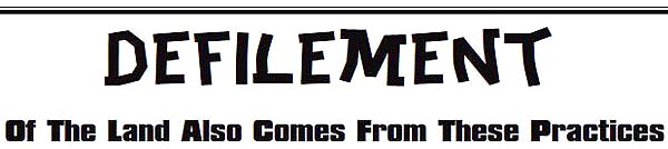 Defilement