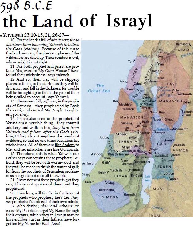land of israyl