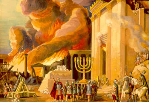 He took the temple