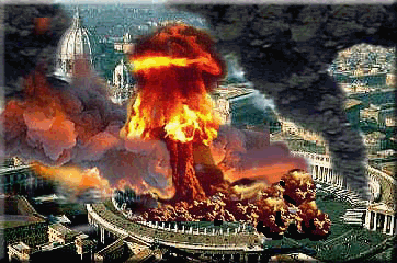 Rome burning from a nuke